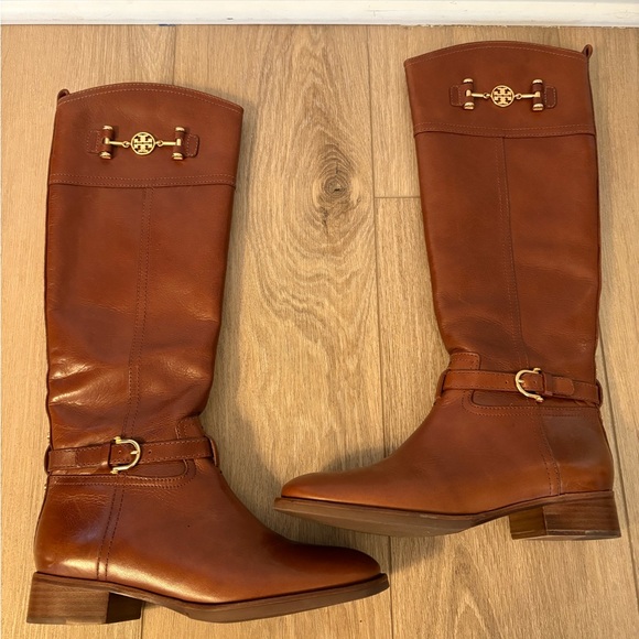 Tory Burch Nadine Boots Color: Sienna Size 7 M Very gently worn. - Picture 2 of 11